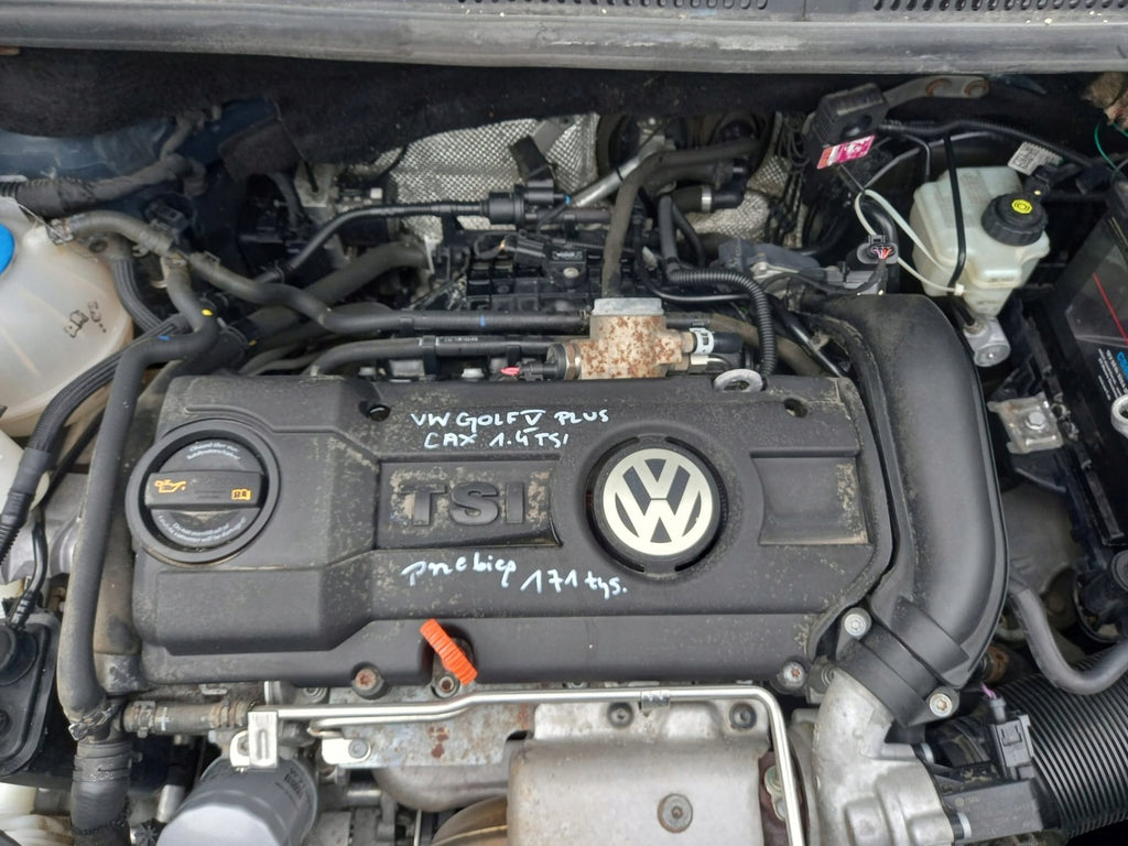 Motor VW Golf V Plus I CAXA 1.4 TSI 122PS 90kW 171TKm 2009 Benzin Unkomplett