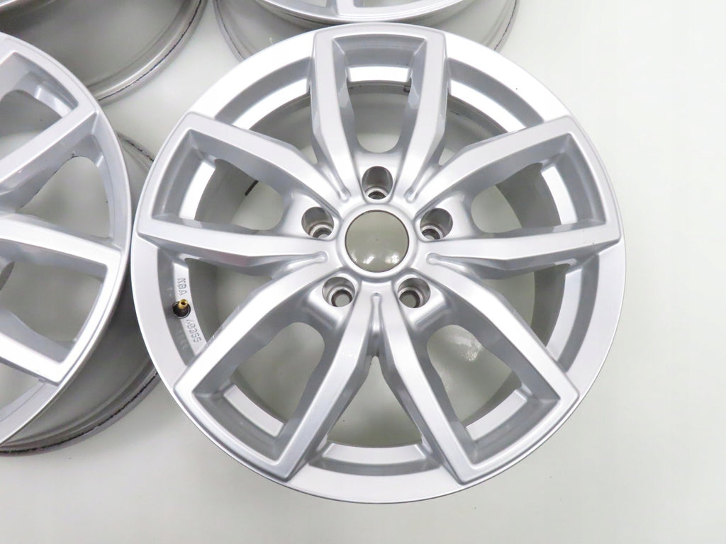 4x Alufelge 17 Zoll 7.5" 5x120 35ET Glanz Silber KBA49355 BMW F10 3 F30 E60 E90 FEL8402128163ar