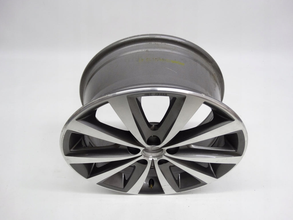 1x Alufelge 16 Zoll 7.0" 5x100 46ET Glanz Schwarz 6R0601025N VW Polo Rim Wheel FEL6489085088aq