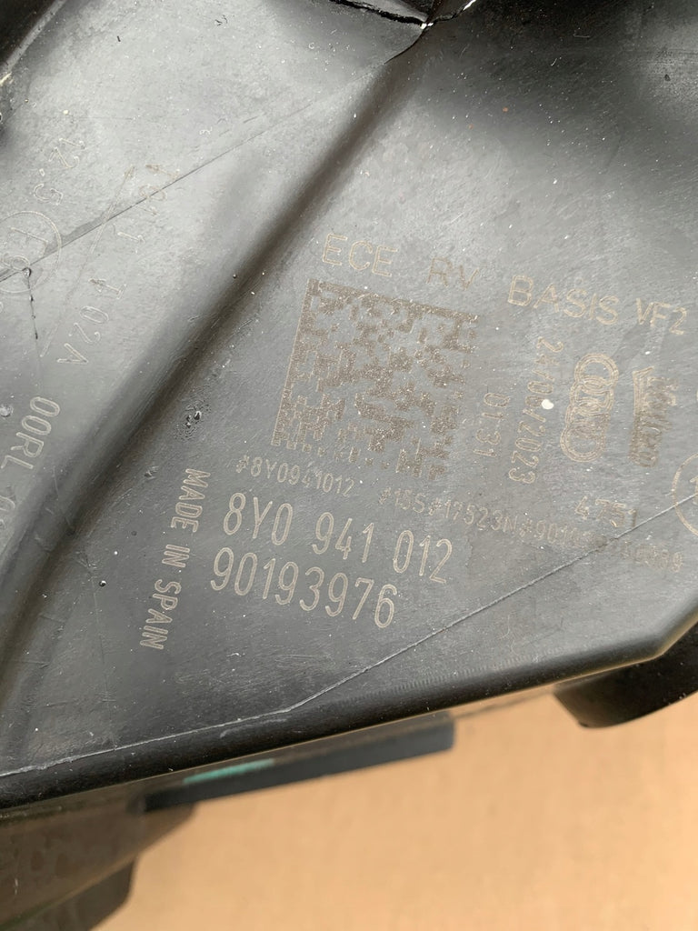 Frontscheinwerfer Audi A3 8Y0941012 Full LED Rechts Scheinwerfer Headlight