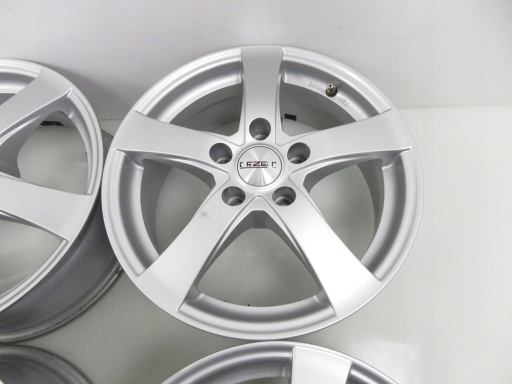 4x Alufelge 16 Zoll 6.5" 5x112 50ET Glanz Silber KBA47675 Audi I Rim Wheel FEL9304021075bx