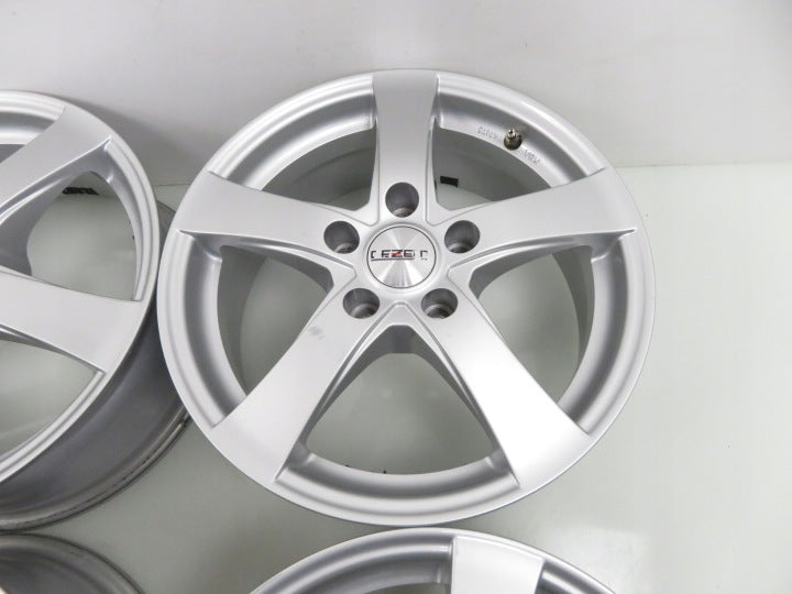 4x Alufelge 16 Zoll 6.5" 5x112 50ET Glanz Silber KBA47675 Audi I Rim Wheel FEL9304021075bx