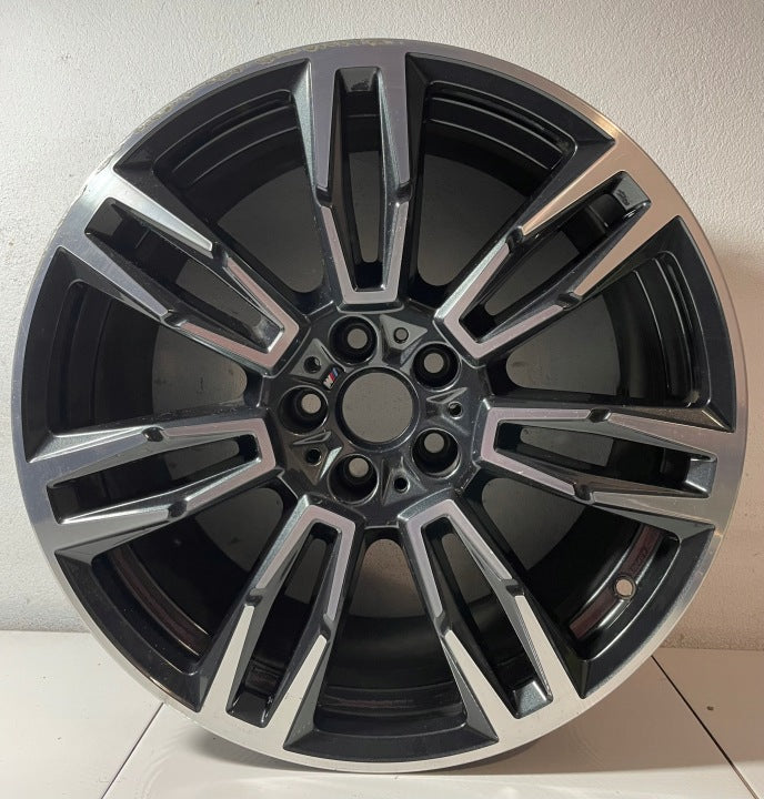 1x Alufelge 19 Zoll 8.5" 5x112 29ET Glanz Silber 5A324E0 BMW 5 Rim Wheel FEL3337769808xb