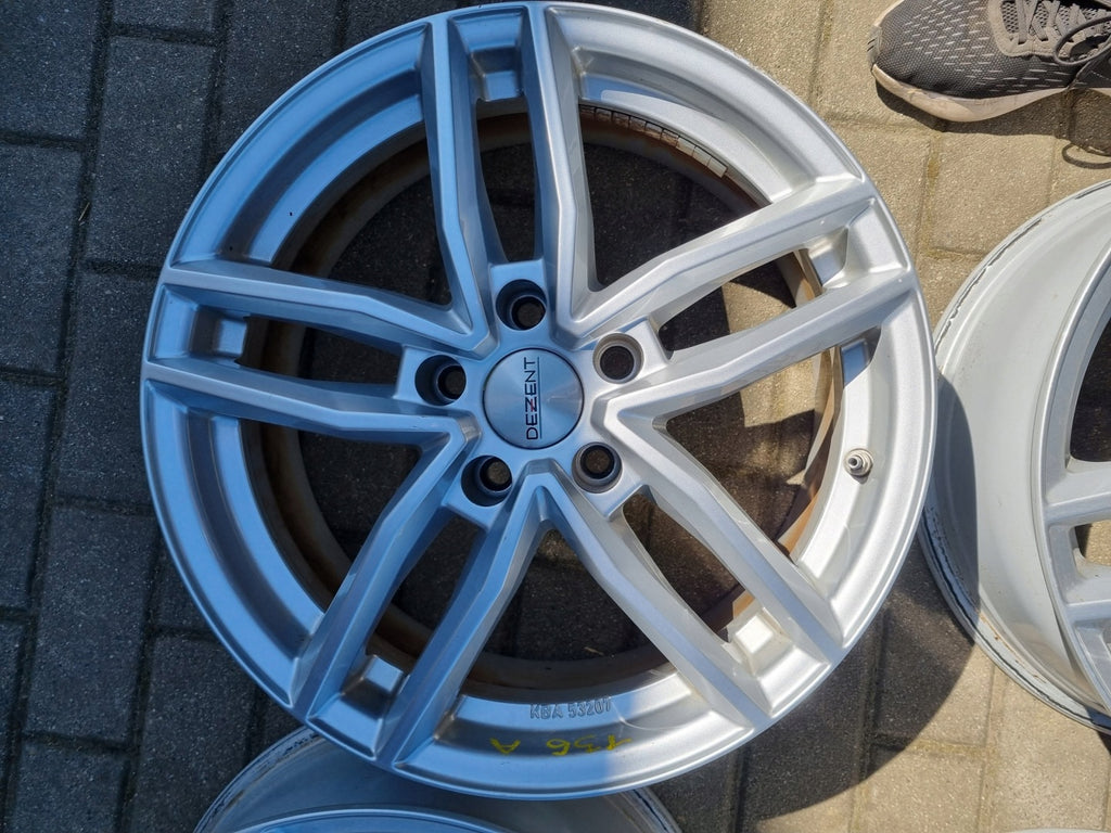 4x Alufelge 17 Zoll 5x112 38ET Silber KBA53207 Audi W211 I Rim Wheel FEL5271508107uj
