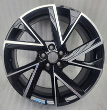 Laden Sie das Bild in den Galerie-Viewer, 1x Alufelge 18 Zoll 7.0" 5x100 39ET Glanz Schwarz 657601025G Skoda Scala Kamiq FEL6697870290wk