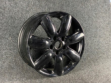 Load image into Gallery viewer, 1x Alufelge 17 Zoll 7.0" 5x112 47ET Glanz Schwarz 6856059 Mini Clubman F54 FEL8819493445dz