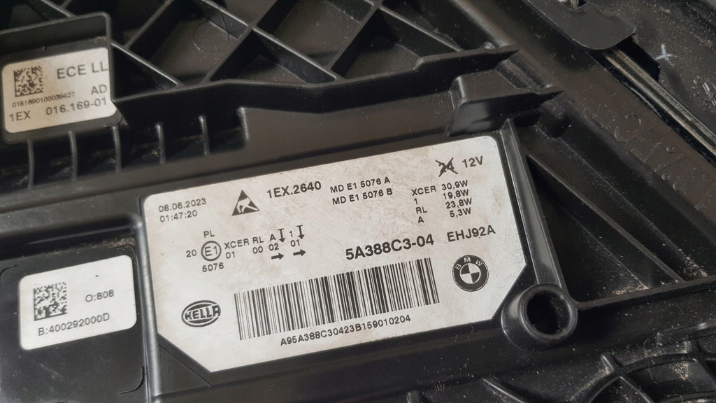 Frontscheinwerfer BMW 5 G31 G30 5A388C3 08062023 LED Links Headlight SCH1483210356wo