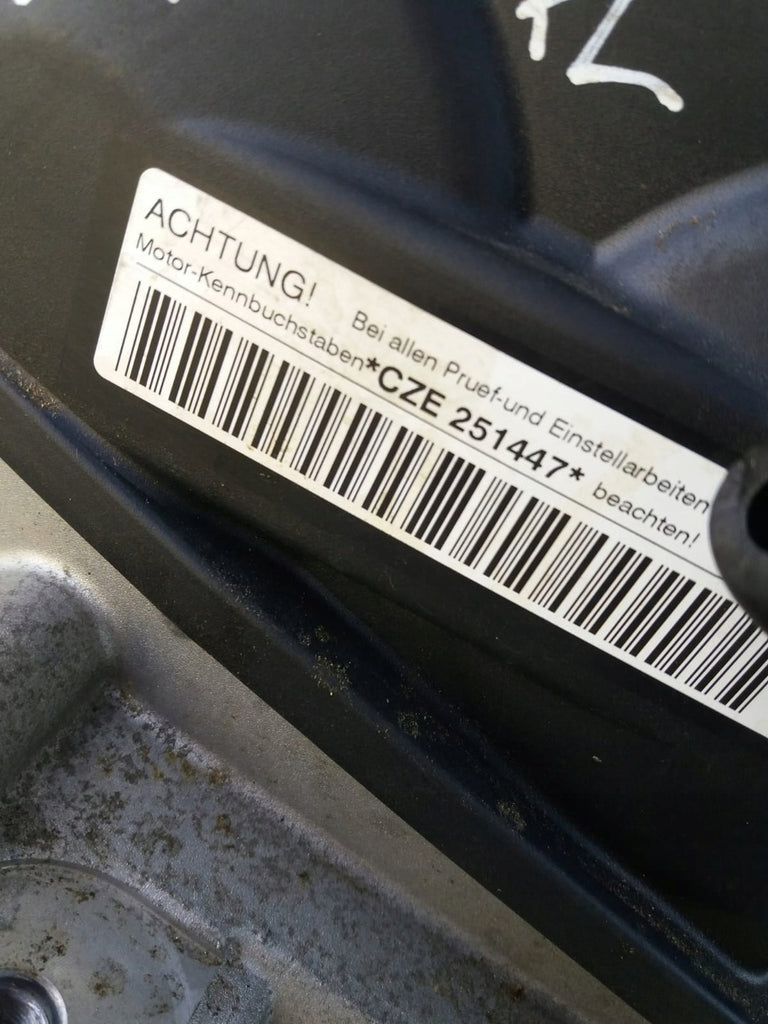 Motor VW CZE 1.4 TSI 150PS 110kW Benzin Engine Komplett