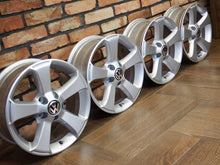Laden Sie das Bild in den Galerie-Viewer, 4x Alufelge 16 Zoll 6.5" 5x112 42ET Glanz Silber VW Scirocco Passat Rim Wheel FEL6199866324rl