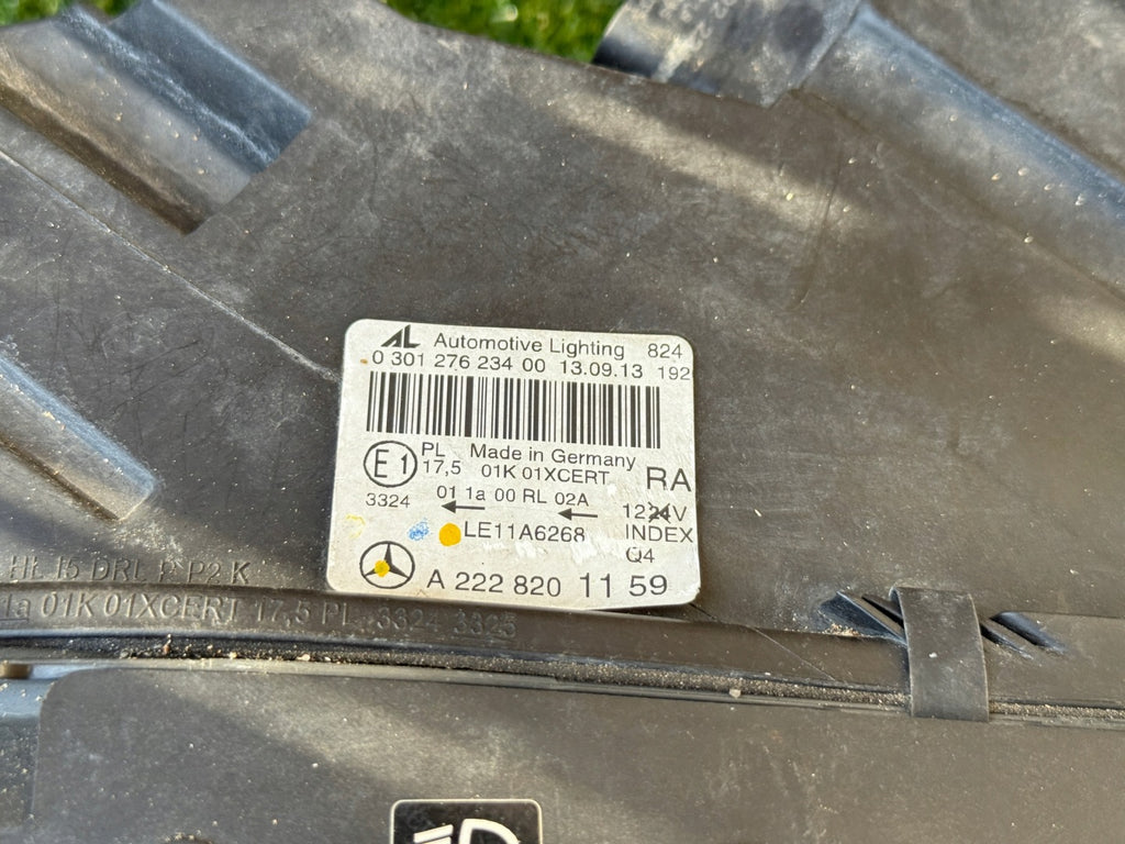 Frontscheinwerfer Mercedes-Benz W222 A2228201159 Rechts Scheinwerfer Headlight SCH1563881663ew
