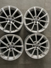 Laden Sie das Bild in den Galerie-Viewer, 4x Alufelge 17 Zoll 7.5" 5x112 36ET Glanz Silber 4K0601025 Audi A6 C8 Rim Wheel FEL2943283269gp
