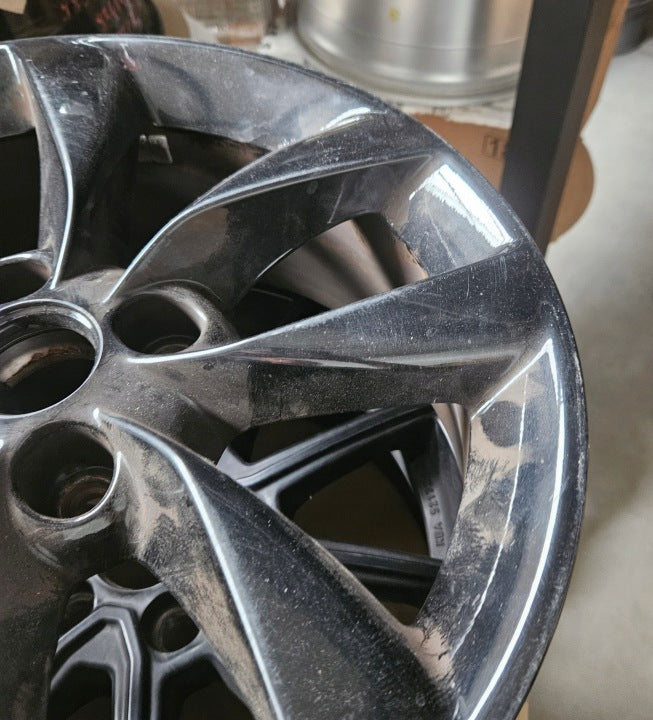 1x Alufelge 16 Zoll 6.5" 4x100 40ET Opel Corsa Rim Wheel FEL1444906154tk