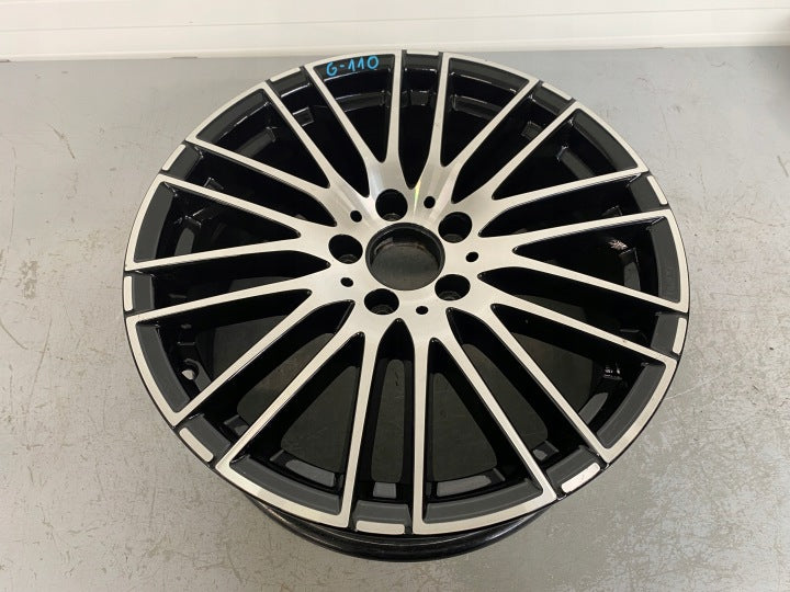 1x Alufelge 18 Zoll 7.5" 5x112 40ET Glanz Schwarz A2064014900 Mercedes-Benz W206 FEL8332305638xu