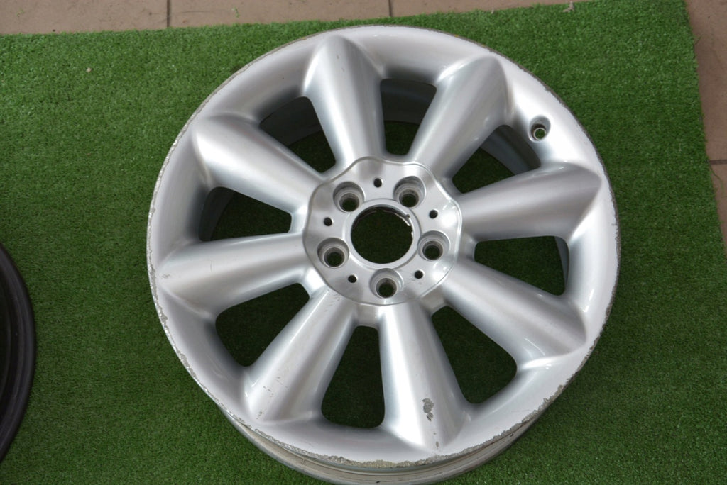 1x Alufelge 18 Zoll 8.0" 5x112 54ET Glanz Silber 6855116 Mini Rim Wheel FEL2407159774ez