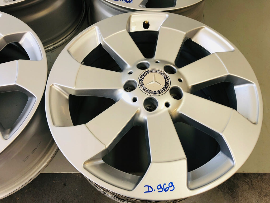 4x Alufelge 18 Zoll 8.0" 5x112 A1664011602 Mercedes-Benz Rim Wheel