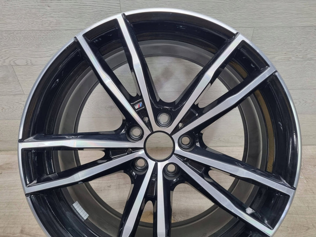 1x Alufelge 19 Zoll 8.5" 5x112 40ET Glanz Schwarz 8090095 BMW 3 G21 G20 FEL6797754066fg