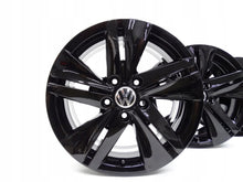 Load image into Gallery viewer, 4x Alufelge 16 Zoll 7.0" 5x112 48ET Glanz Schwarz 5H0601025 VW Golf Viii FEL7629797730sq