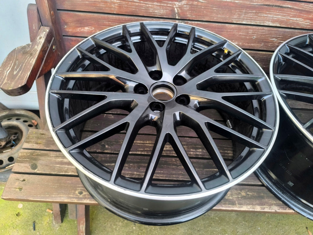 1x Alufelge 20 Zoll 9.0" 5x112 52ET Glanz Silber 8S0601025AR Audi Tt Rim Wheel FEL4230514631fu