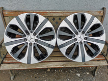 Load image into Gallery viewer, 1x Alufelge 18 Zoll 8.0" 5x112 38ET Glanz Schwarz A2534014600 Mercedes-Benz Glc FEL6500039223rw