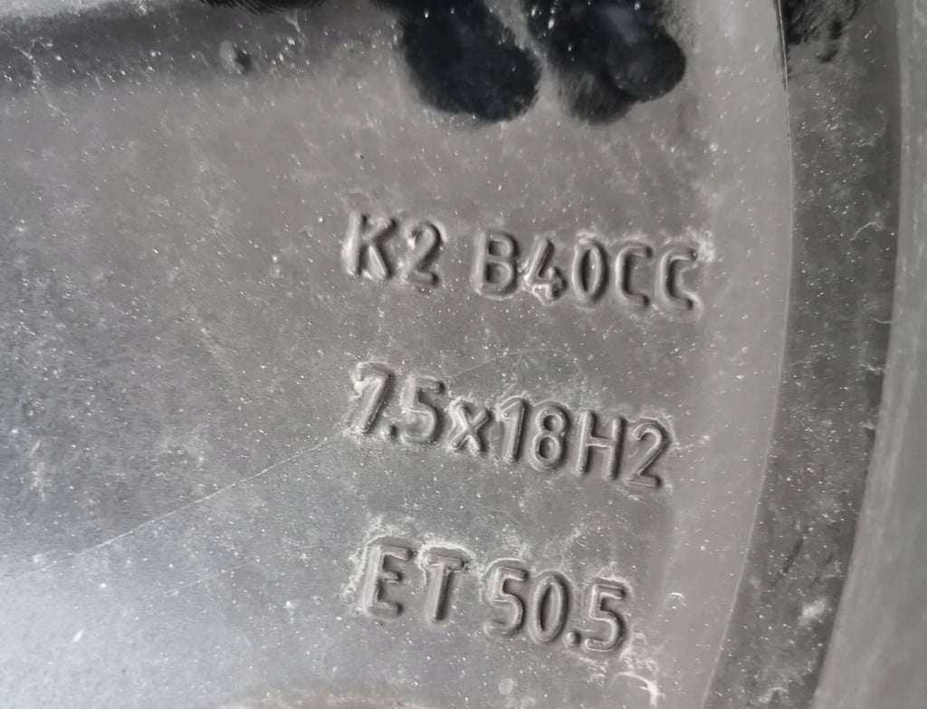 1x Alufelge 18 Zoll 7.5" 4x108 31680403 Volvo Xc60 I Rim Wheel FEL1480358710dd