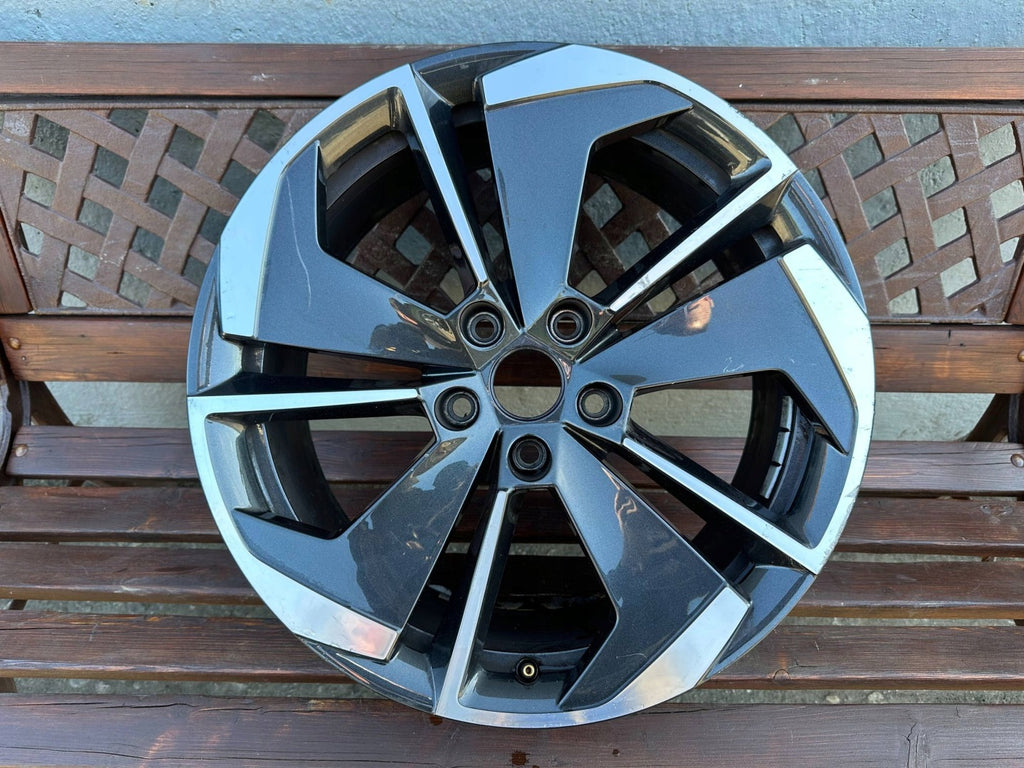 1x Alufelge 18 Zoll 7.5" 5x112 48ET Glanz Graphit 5E3601025AP Mg Octavia 5e3 Iv FEL7831681379ng
