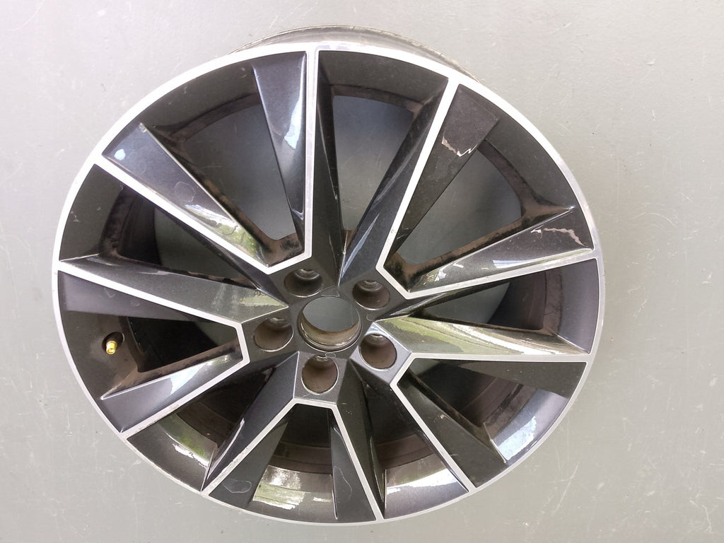 1x Alufelge 17 Zoll 7.0" 5x100 46ET Glanz 5JJ601025A Skoda Fabia I Rim Wheel FEL1501080113sf