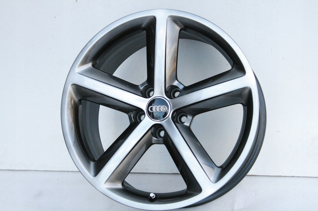 4x Alufelge 18 Zoll 8.5" 5x112 29ET Glanz Silber 8T0601025M Audi A4 Allroad FEL4491559521uw