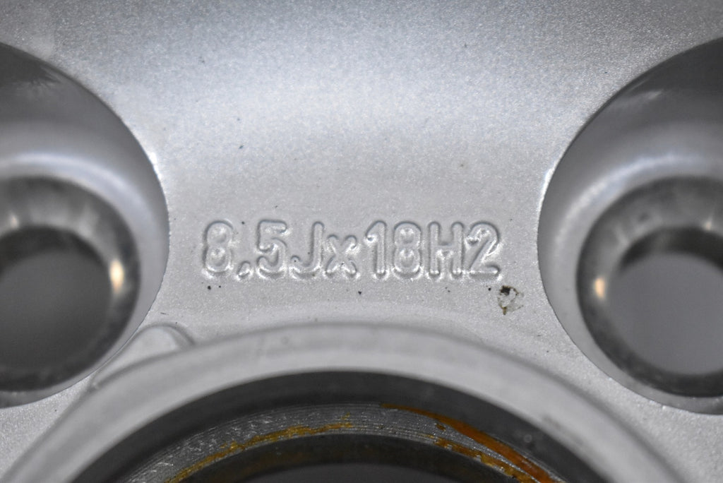 1x Alufelge 18 Zoll 8.5" 5x112 45ET Glanz Silber 3D0601025AB VW Phaeton