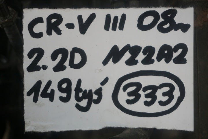 Motor Honda Cr-V Crv III I N22A2 2.2 140PS 103kW 149TKm 2008 Diesel Komplett MOT5466893403vm