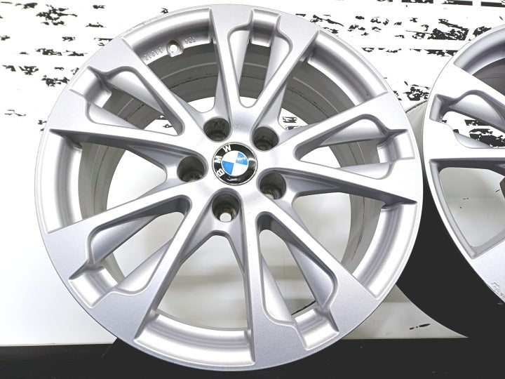 4x Alufelge 17 Zoll 7.5" 5x112 27ET Silber KBA51012 BMW 4 G22 G23 I4 G26 FEL1213886294op