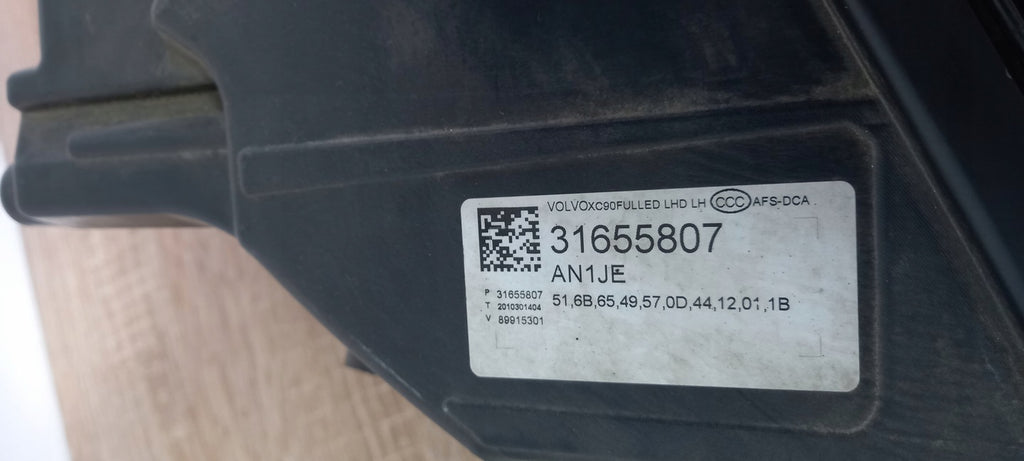 Frontscheinwerfer Volvo Xc90 I C86DL Full LED Ein Stück (Rechts oder Links)