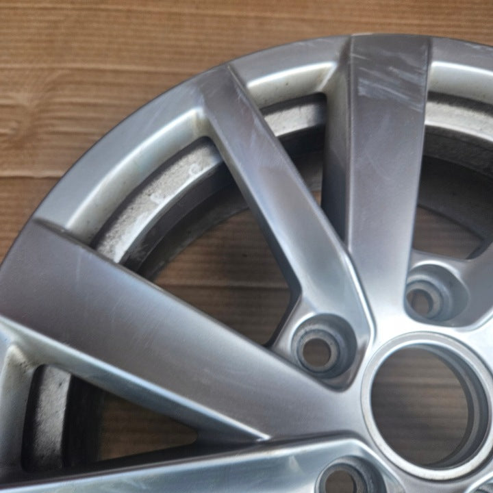 1x Alufelge 16 Zoll 6.0" 5x112 43ET Glanz Silber 2GA071496B VW T Roc T-Roc FEL7612876466bp
