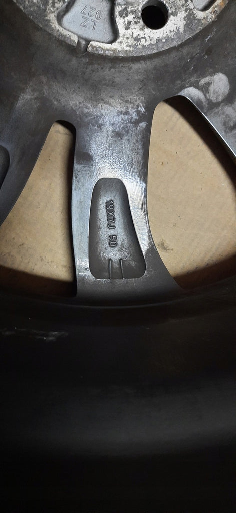 1x Alufelge 19 Zoll 7.0" 5x114.3 50ET Glanz Silber 9965037090 Mazda Cx-5