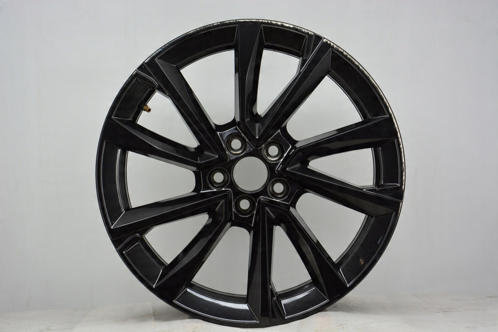 1x Alufelge 17 Zoll 7.0" 5x100 51ET Glanz Schwarz 6VA601025F Skoda Fabia