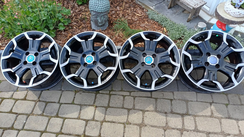 4x Alufelge 17 Zoll 7.0" 4x108 9687754377 Citroën Berlingo Partner Rim Wheel FEL9099578100eq