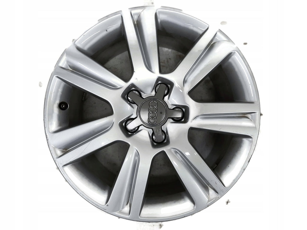 1x Alufelge 17 Zoll 7.5" 5x112 45ET Glanz Silber 8K0601025B Audi B8 Rim Wheel