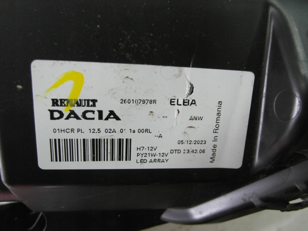 Frontscheinwerfer Dacia Sandero III 260107978R Full LED Rechts Headlight