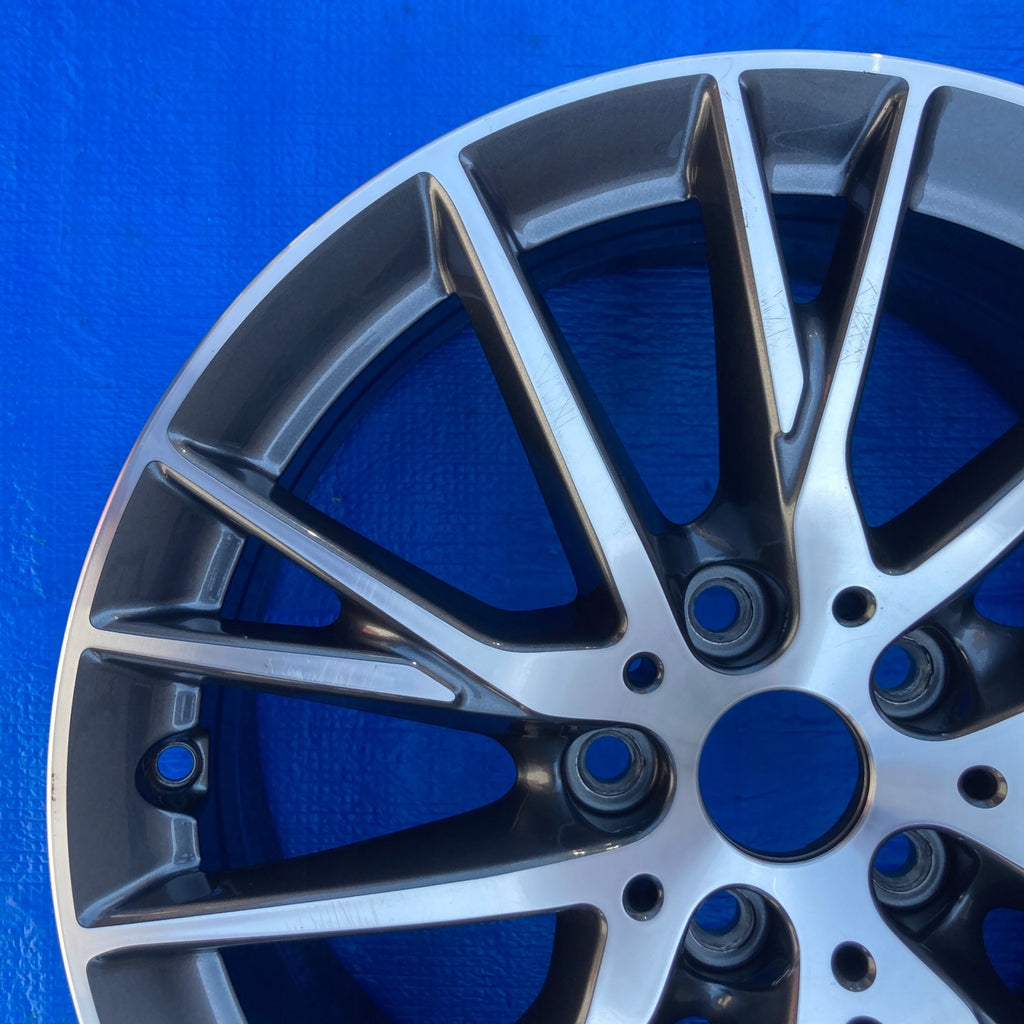 1x Alufelge 17 Zoll 7.0" 5x112 47ET 7849122 BMW F45 1 F40 Rim Wheel FEL3139370184ez