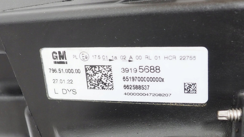 Frontscheinwerfer Opel Astra 39195688 LED Links Scheinwerfer Headlight SCH4180174262aw