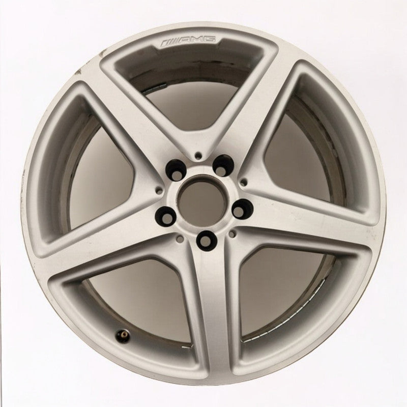 1x Alufelge 18 Zoll 8.5" 5x112 34,5ET Glanz Silber A2184011402 Mercedes-Benz Amg