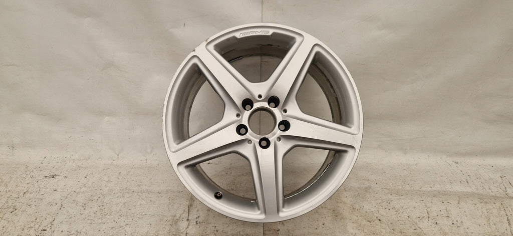 1x Alufelge 18 Zoll 8.5" 5x112 34,5ET Glanz Silber A2184011402 Mercedes-Benz Amg