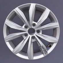 Load image into Gallery viewer, 1x Alufelge 15 Zoll 5.5&quot; 5x100 40ET Matt Silber 2G0601025 VW Polo Rim Wheel