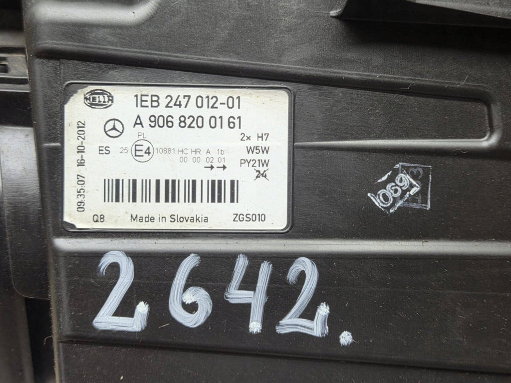 Frontscheinwerfer Mercedes-Benz Sprinter 1EB24701201 A9068200161 Links Headlight SCH1448077427uj