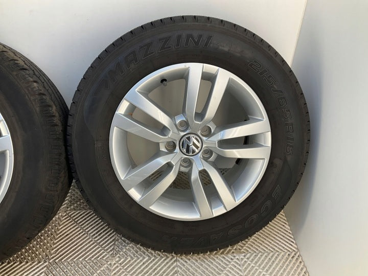 4x Alufelge 16 Zoll 5N0601025R VW Tiguan Rim Wheel FEL8903523110yx