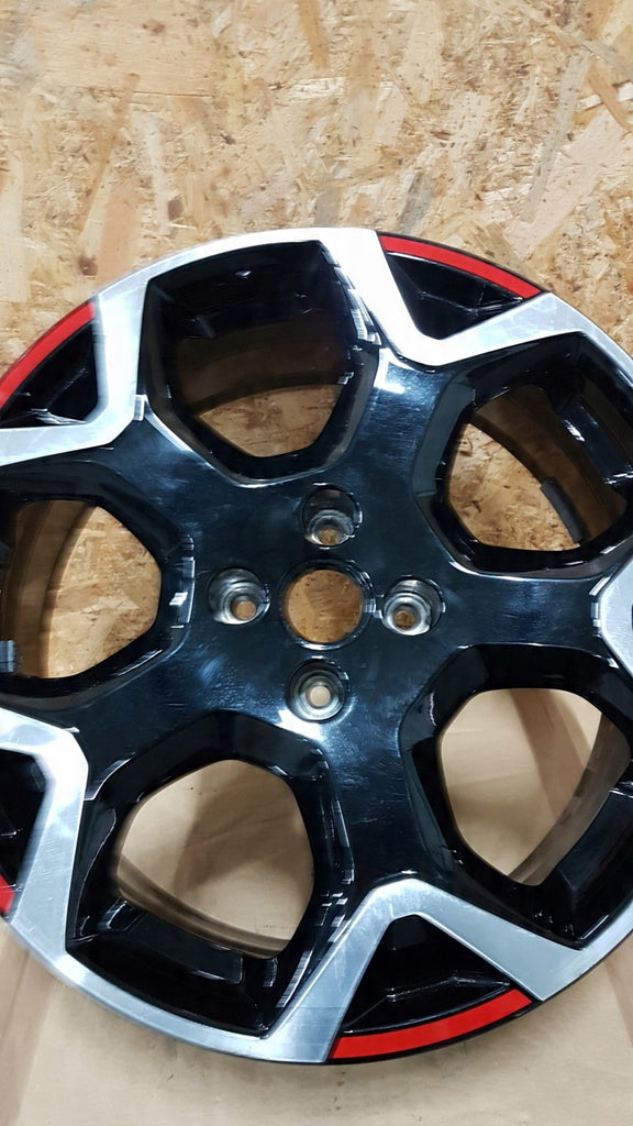 1x Alufelge 18 Zoll 7.0" 4x108 35ET 9835097680 Opel Mokka Rim Wheel