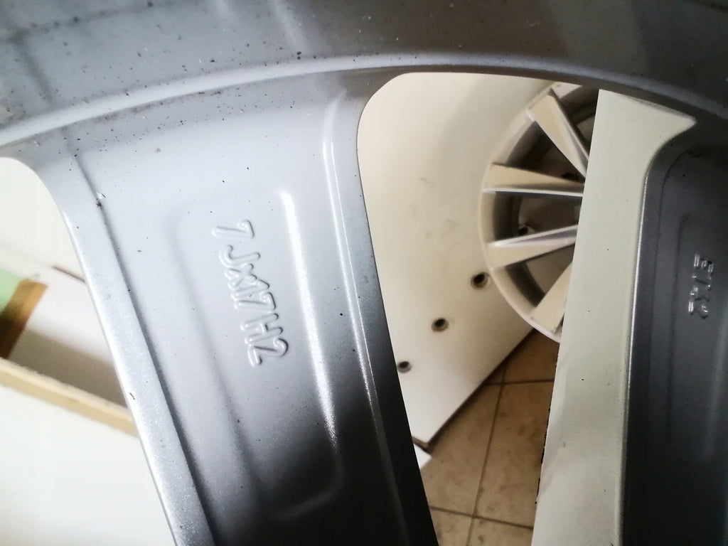 1x Alufelge 18 Zoll 8.0" 5x112 57ET Graphit 6856053 Mini Rim Wheel