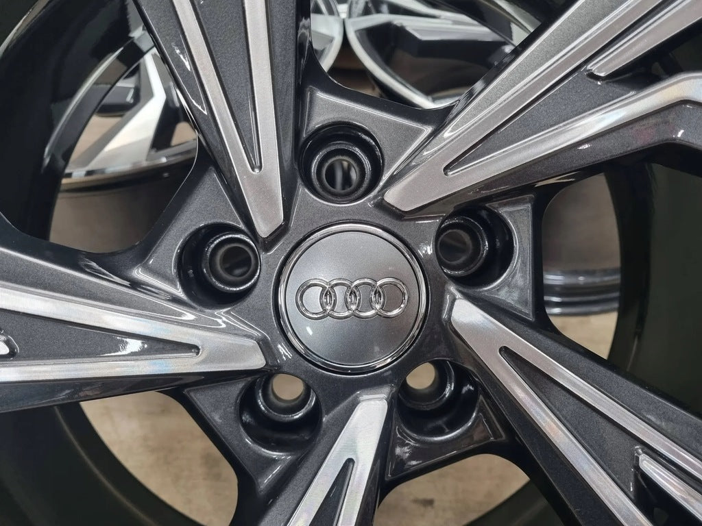 4x Alufelge 18 Zoll 8.0" 5x112 46ET Glanz Graphit 8Y0601025 Audi A3 Mg Rim Wheel FEL4469693621hs