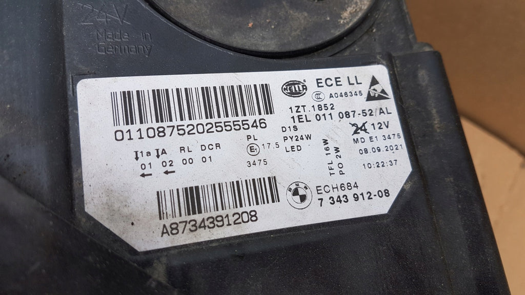 Frontscheinwerfer BMW F11 F10 A8734391208 7343912 Bi-Xenon Rechts Headlight SCH2637483759hn