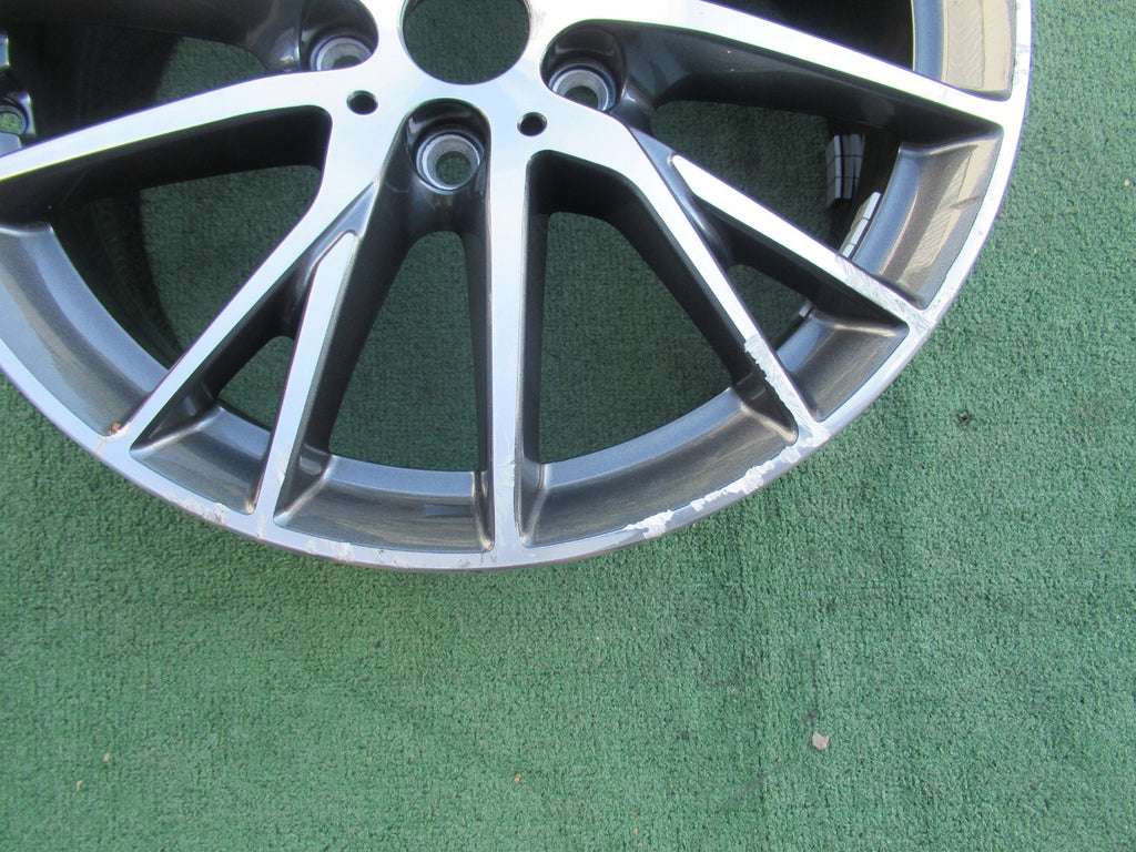 1x Alufelge 17 Zoll 7.0" 5x112 47ET Glanz Grau 7849122 BMW 2 F45 1 F40 F46 Mg