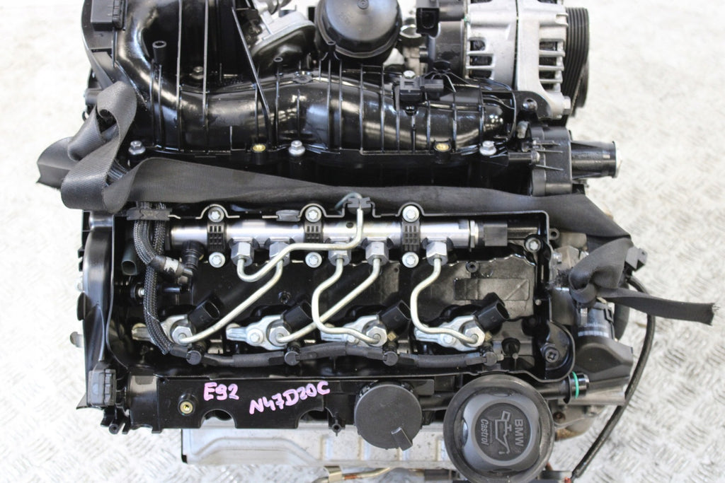 Motor BMW 3 E90 E92 N47D20C 2.0 Diesel Engine Komplett
